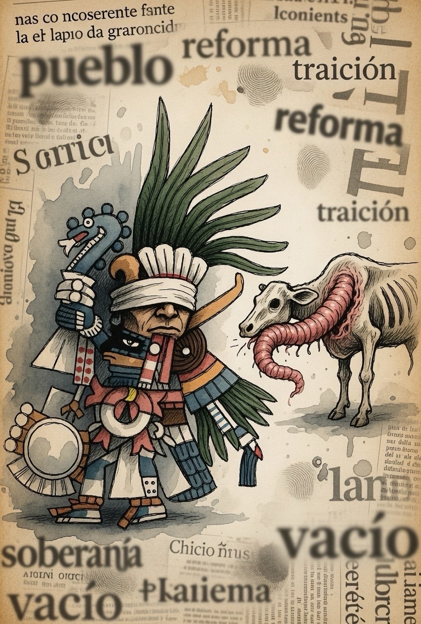 El gusano que el tlatoani no quiso ver