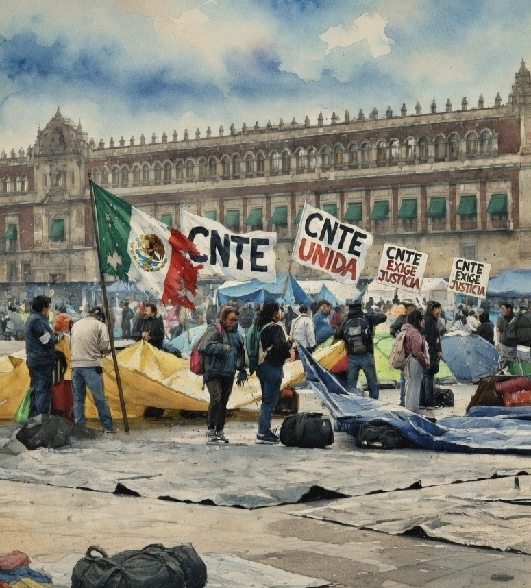 El Zócalo que respira y el que se asfixia